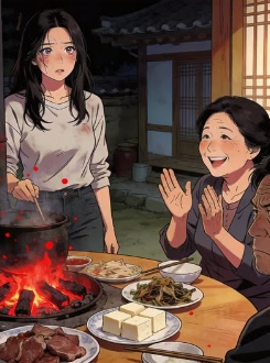 Đêm Ba Mươi, Mẹ Tôi Dọn Bàn Đồ Thừa Đãi Thông Gia