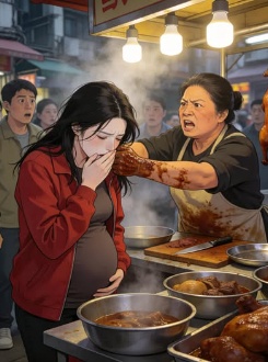 Nôn Nghén Trước Sạp Hàng, Tôi Bị Cả Khu Chợ Vu Oan