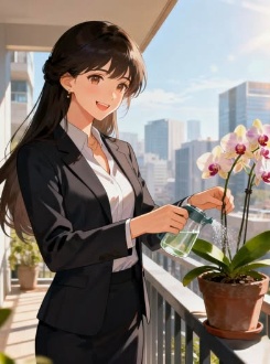 Chậu Lan Biết Nói