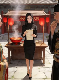 Xuyên Thư Ở Hậu Cung Bán Lẩu